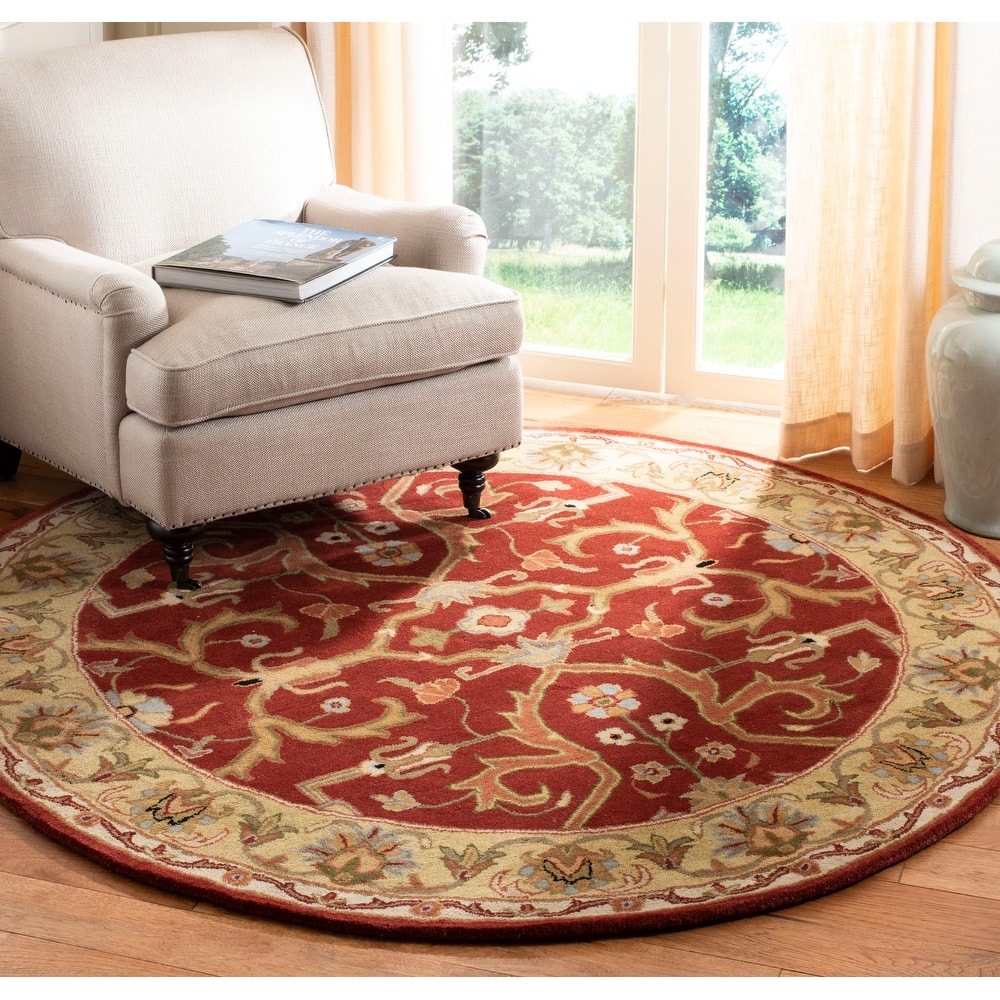 SAFAVIEH Handmade Heritage Abc Traditional Oriental Wool Rug