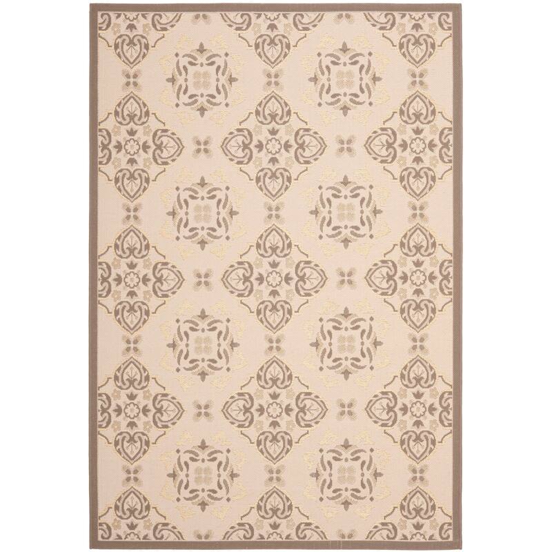 SAFAVIEH Courtyard Ragnhild Indoor/ Outdoor Waterproof Patio Backyard Rug