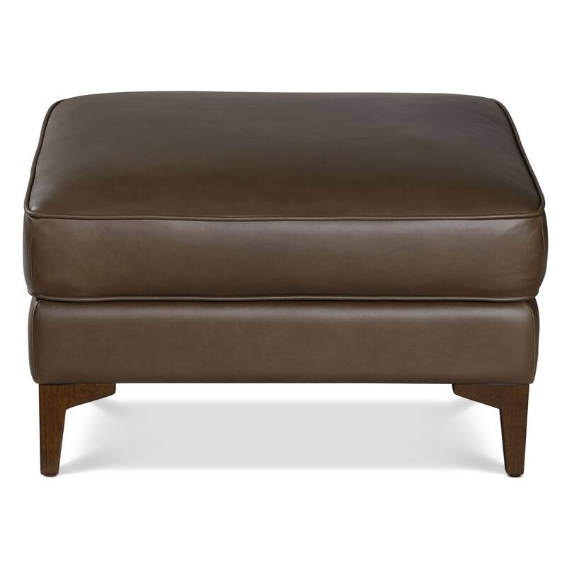Poly & Bark Essex Genuine Italian Leather Rectangular Ottoman