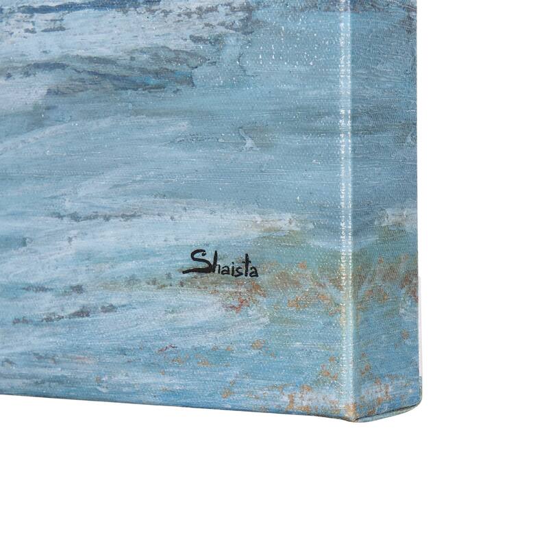 Cloud Bay I (28 x 35) Canvas Art Print