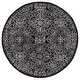 preview thumbnail 41 of 45, Lauren Ralph Lauren Handmade Etienne Wool Area Rug 5' Round - Black/Ivory - Round
