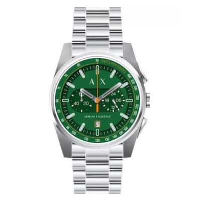 Armani Exchange Men's Parker Green Dial Watch - AX2862 - 6 (36)