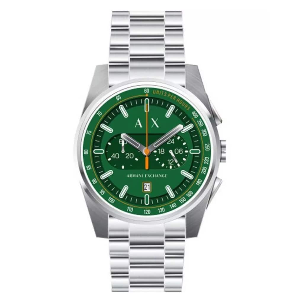 Armani Exchange Men's Parker Green Dial Watch - AX2862 - 6 (36)