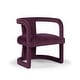 preview thumbnail 1 of 10, Rory Accent Chair New Plum