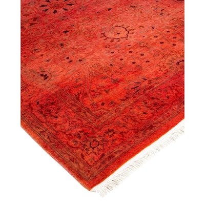 Fine Vibrance, One-of-a-Kind Hand-Knotted Area Rug - Pink, 3' 2" x 5' 5" - 3' 2" x 5' 5"