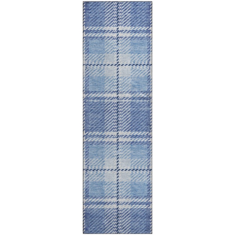 Premium Washable Super Soft Plaid Mayfield Rug