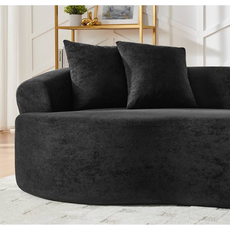 Minimalist Compression Living Room Couch, No Assembly Needed