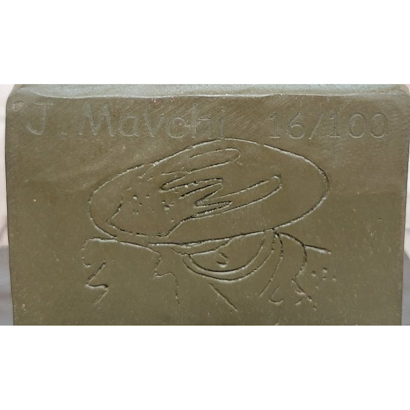 Bronze Bust Sculpture Of Michael Jackson – Limited Edition By Mavchi