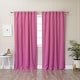 preview thumbnail 38 of 80, Aurora Home Insulated Thermal Blackout 84-inch Curtain Panel Pair - 52 x 84