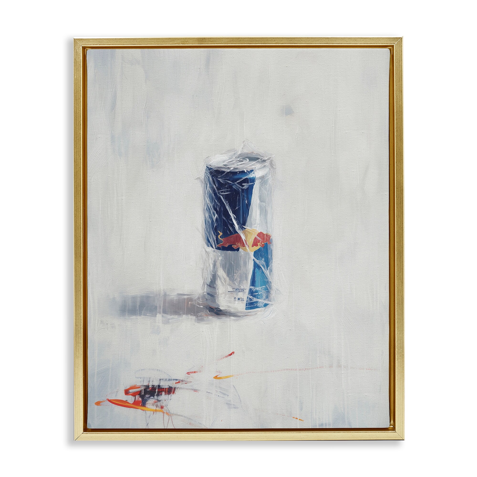 Stupell Creative Energy Drink Framed Floater Canvas Wall Art Design By Svetlana Aleynikova
