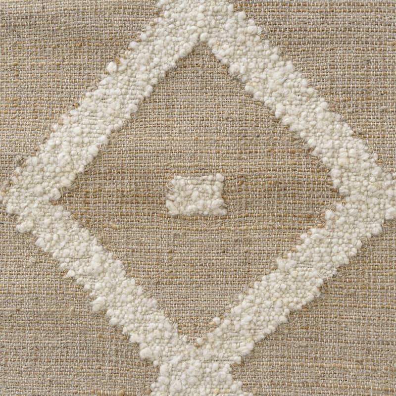 Sevita Natural/Ivory Farmhouse Area Rug