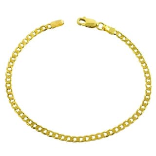 14k Ankle Bracelets Online At Our Best Body Mcs Jewelry Inc 14 Karat Yellow Gold Solid Curb Anklet Bracelet 10 Inches