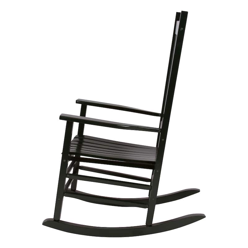 Porch & Den Steeplechase Genuine Hardwood Rocking Chair