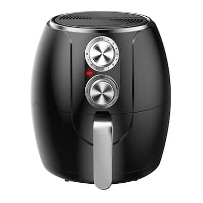 Brentwood 3.2 Quart Electric Air Fryer in Black and Silver