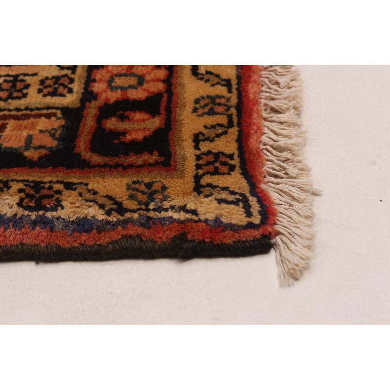 ECARPETGALLERY Hand-knotted Andelz Copper Wool Rug - 3'6 x 9'9