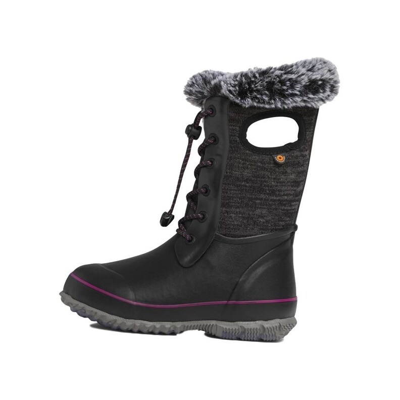 insulated lace up boots