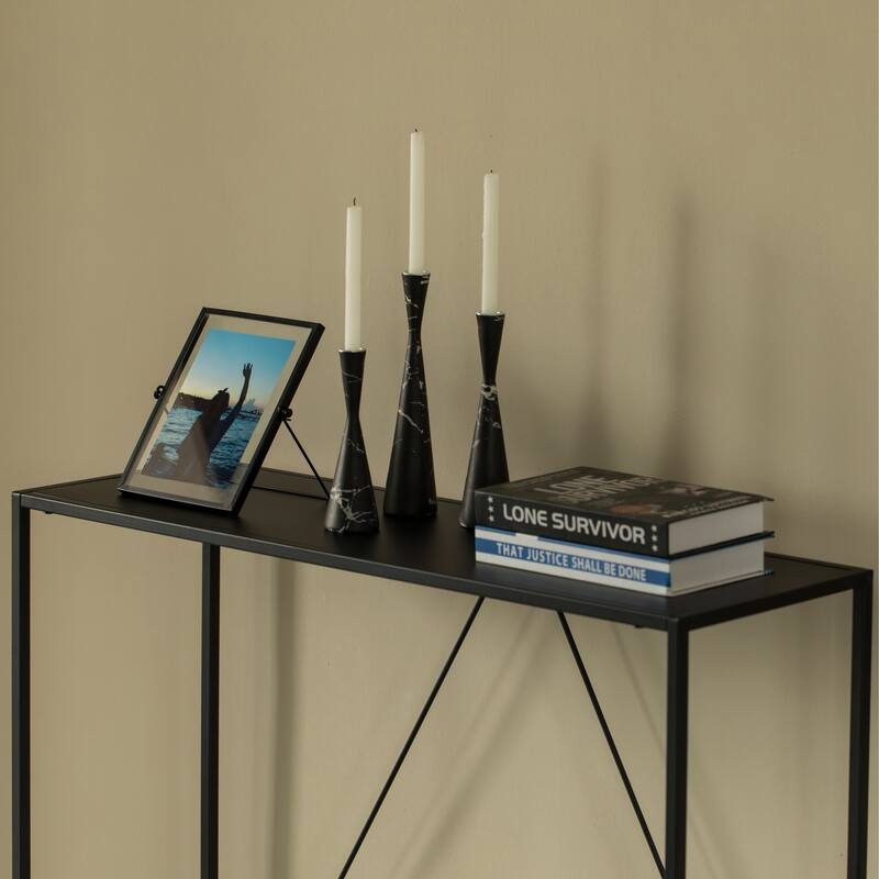 Modern Display Metal Console Table, for Dining