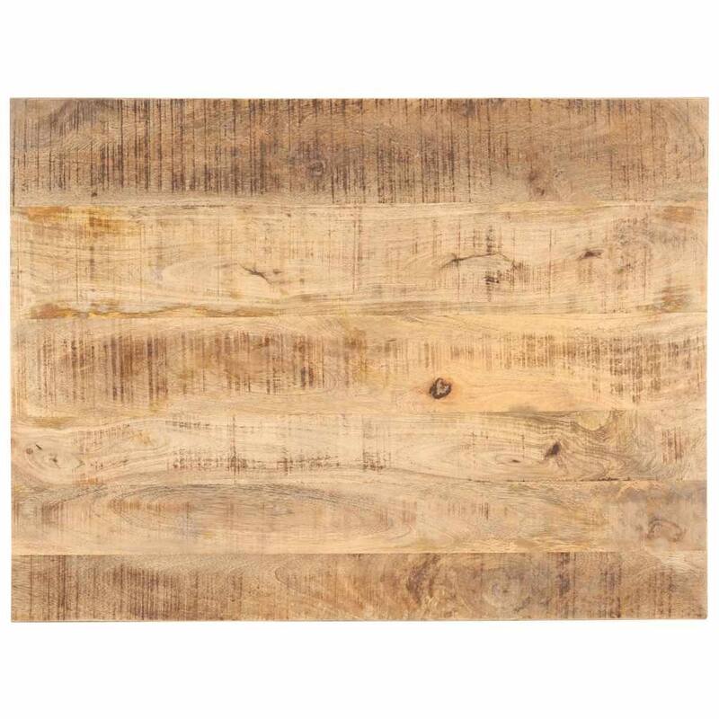 vidaXL Table Top Replacement Board Dining Room Tabletop Solid Wood Acacia - 27.6 x 31.5 x 1.1 in