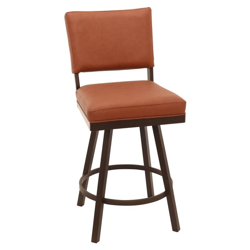 Tempo Furniture Emerson Swivel 26" Counterstool w/ Fully Welded Metal Frame (Commercial Grade) by Furnish Theory (Var. Colors)