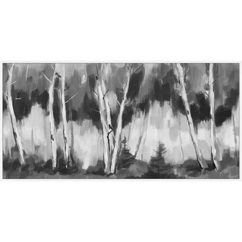 Mighty Trees Floater Framed Print on Canvas