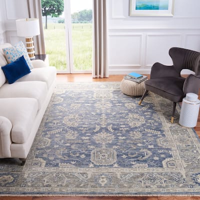 SAFAVIEH Hand-knotted Samarkand Ditha Traditional Wool Rug