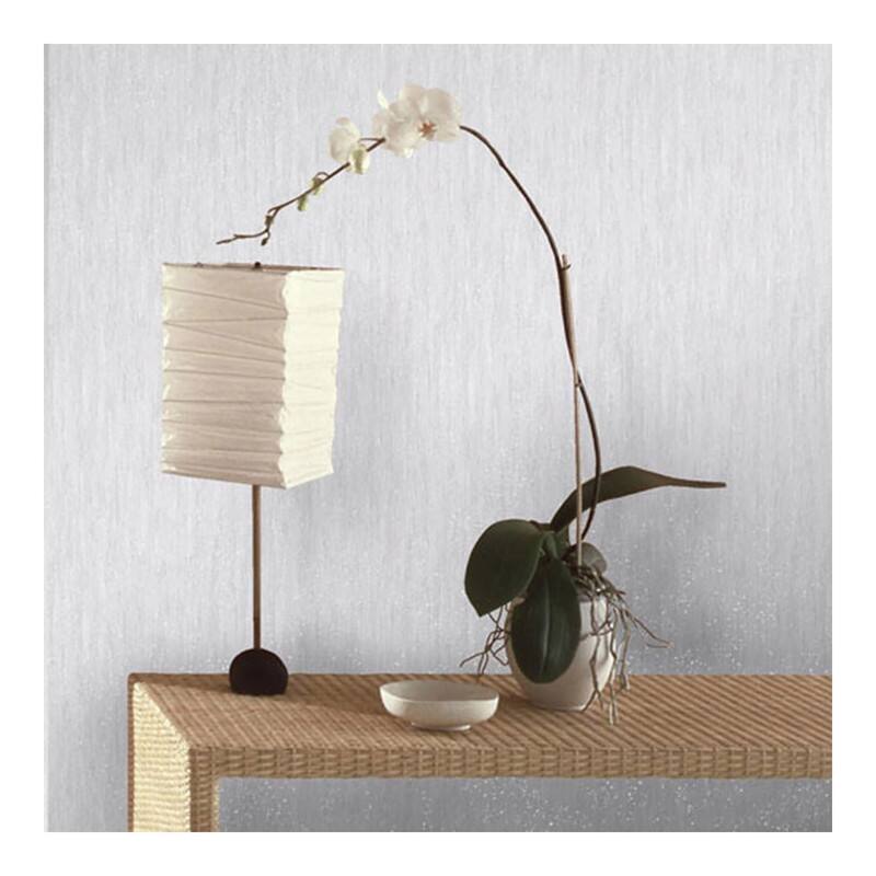 Advantage Wheeler Light Grey Texture Wallpaper - 20.5 x 396 x 0.025