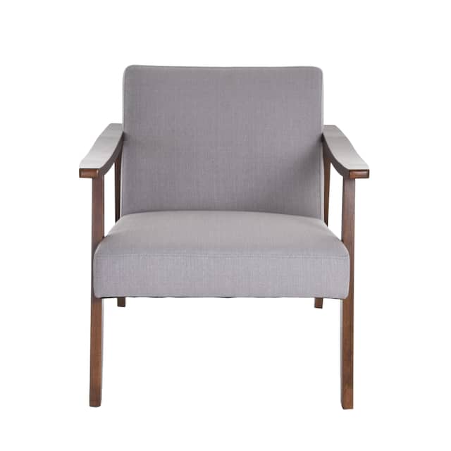 Mid-century Modern Hardwood Arm Chair