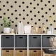 preview thumbnail 2 of 5, Polka Dots Classic Black Wall Stickers Home Decals Nursery Decors