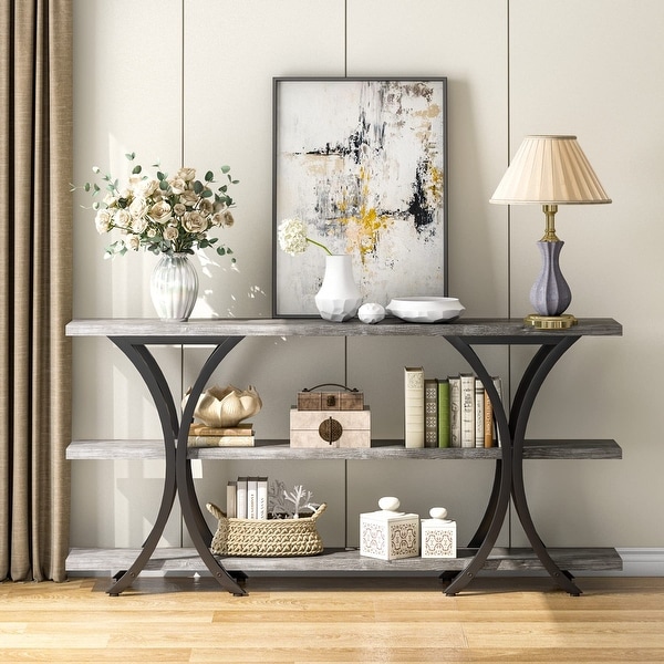 70.8 Inch Narrow Console Table Long Sofa Table for Living Room Entryway Hallway On Sale Bed Bath Beyond 34156591
