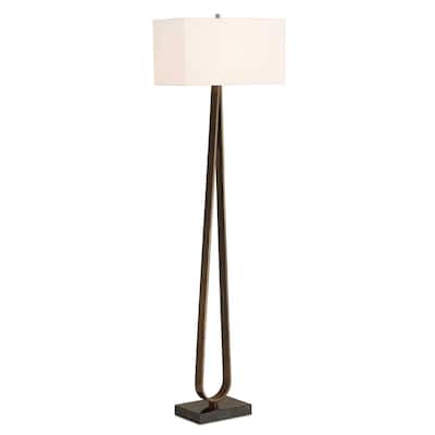 Uttermost Galloway Minimalist Bronze Floor Lamp