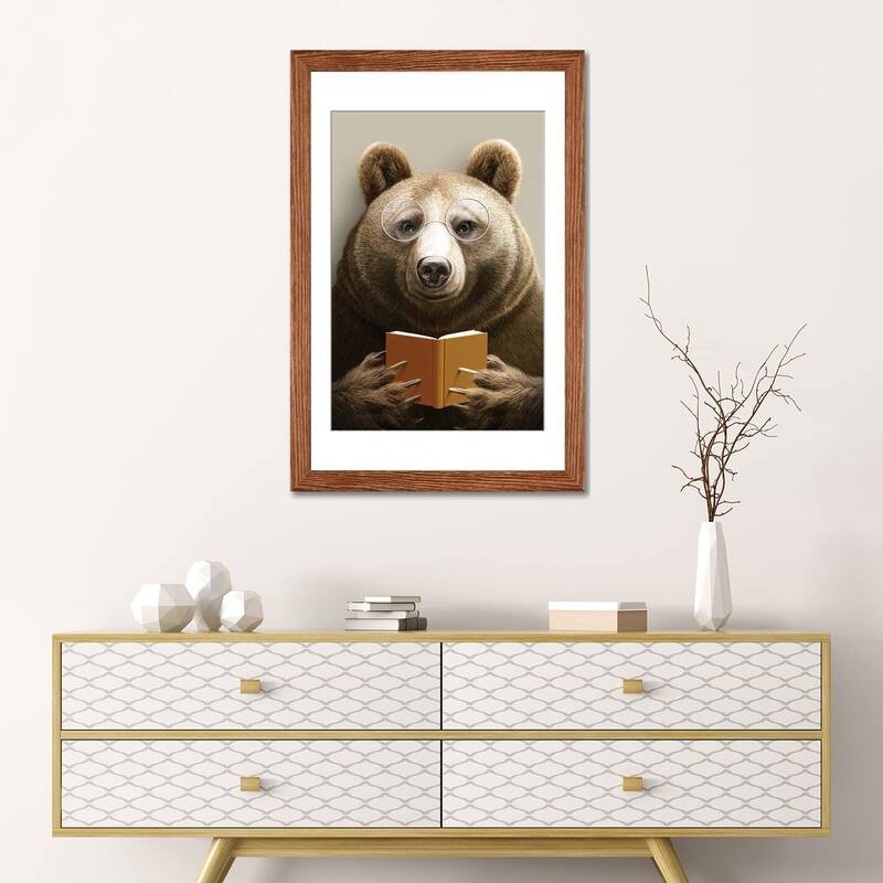 iCanvas "Bear" by Adam Lawless