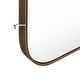 preview thumbnail 27 of 31, Mirror Trend Round Flat Metal-framed Wall Mirror