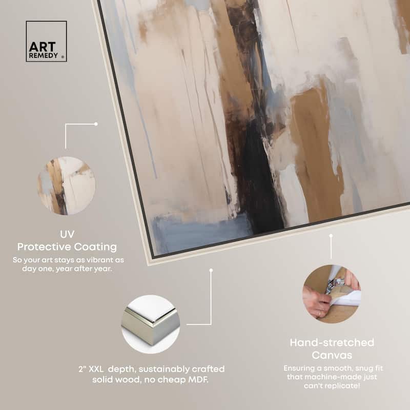 Sandstone Stillness I Canvas by Art Remedy