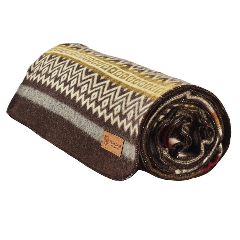 Ultra Soft Bear and Deer Lodge Handmade Blanket