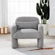 preview thumbnail 16 of 42, Stylish and Minimalist Single Sofa Chair with Arms and Pillow, Armchair, Accent Chair for Living Room, Bedroom, Study