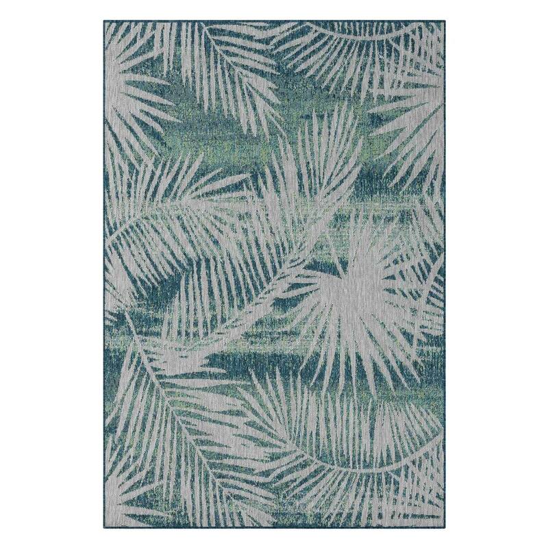 HR HANDCRAFT RUGS Waterproof Leaf Pattern Outdoor Rug Stain/FadeResistant On Sale Bed Bath