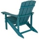 preview thumbnail 113 of 126, All-weather Poly Resin Wood Outdoor Adirondack Chair (Set of 4)