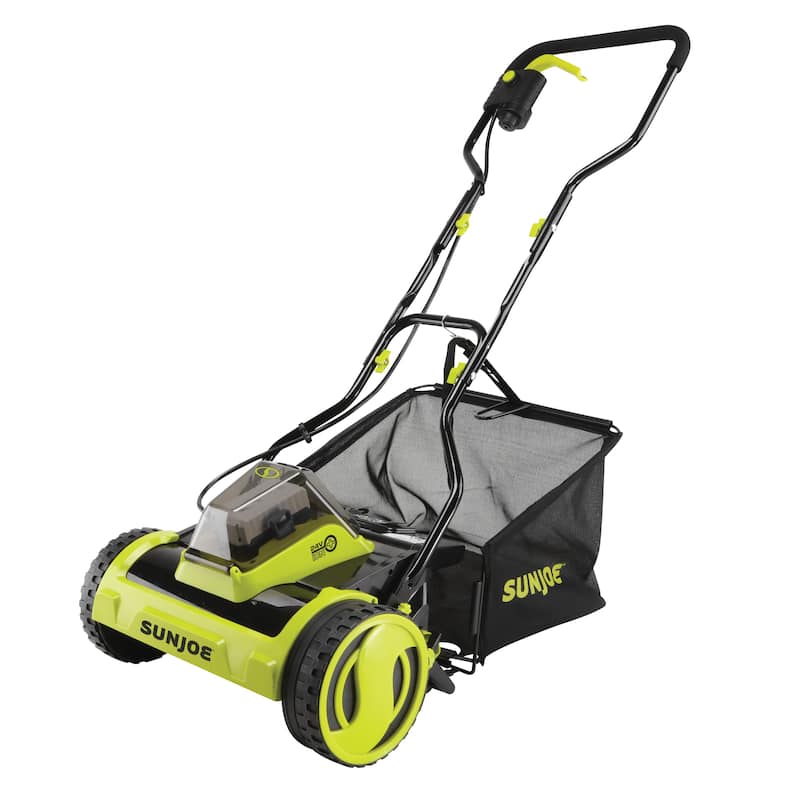 24V iON plus 15" Cordless Push Reel Mower - Green