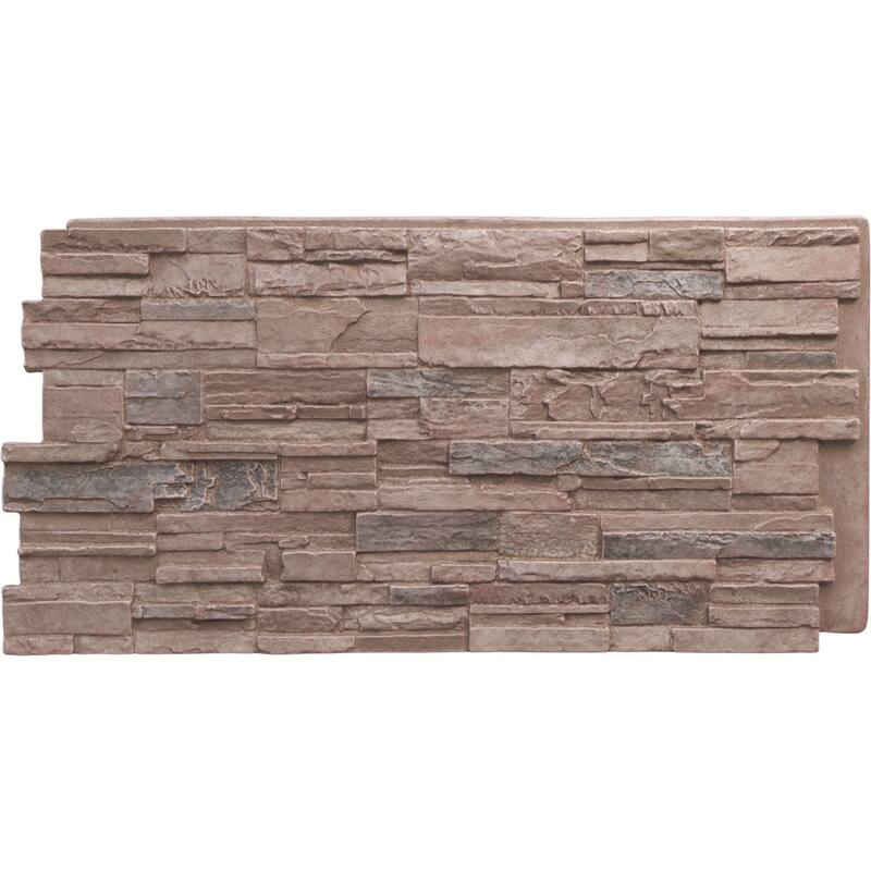 Cascade Stacked Stone, EverStone Faux Stone Siding Panel