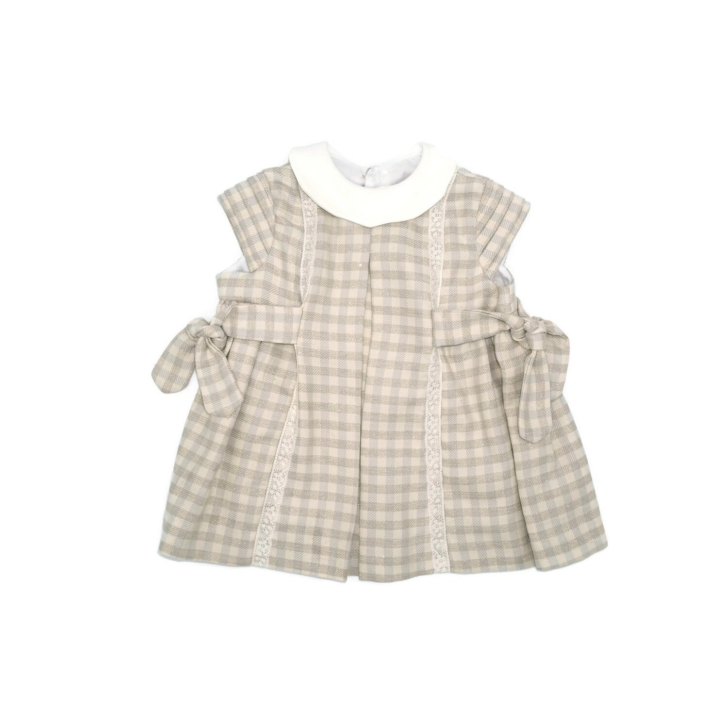 short checkered dress