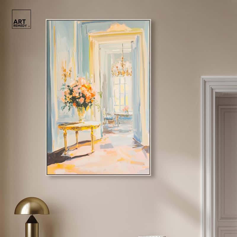Glowing Room II Canvas by Art Remedy