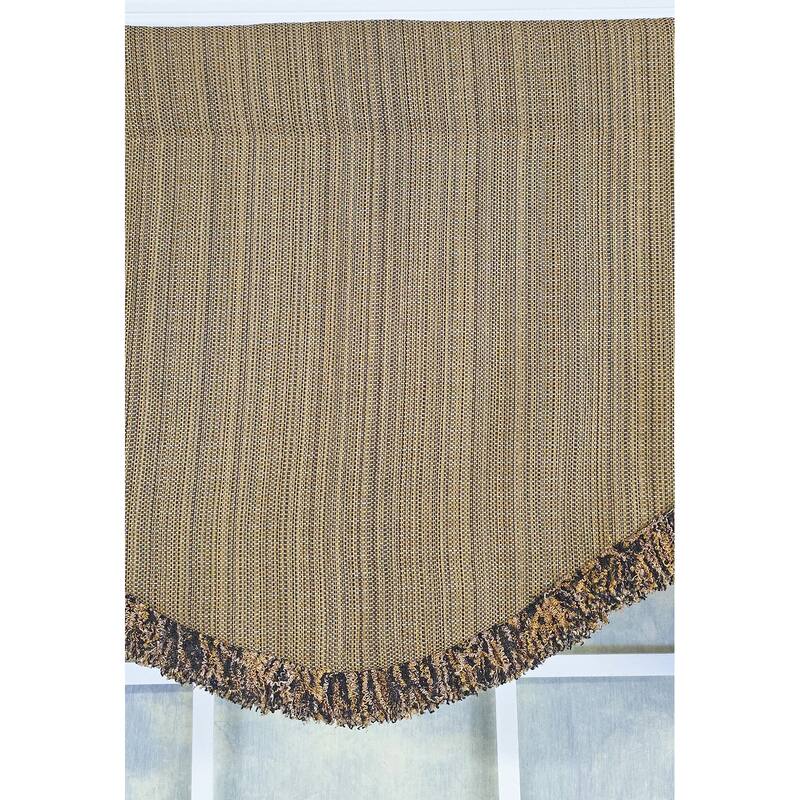 RLF Home Dark Wood Cornice Valance