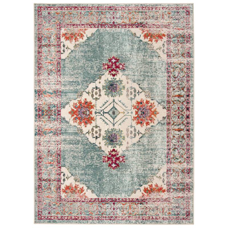 SAFAVIEH Crystal Yukie Vintage Boho Oriental Rug