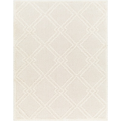 Livabliss Rodos Transitional Trellis Plush Area Rug