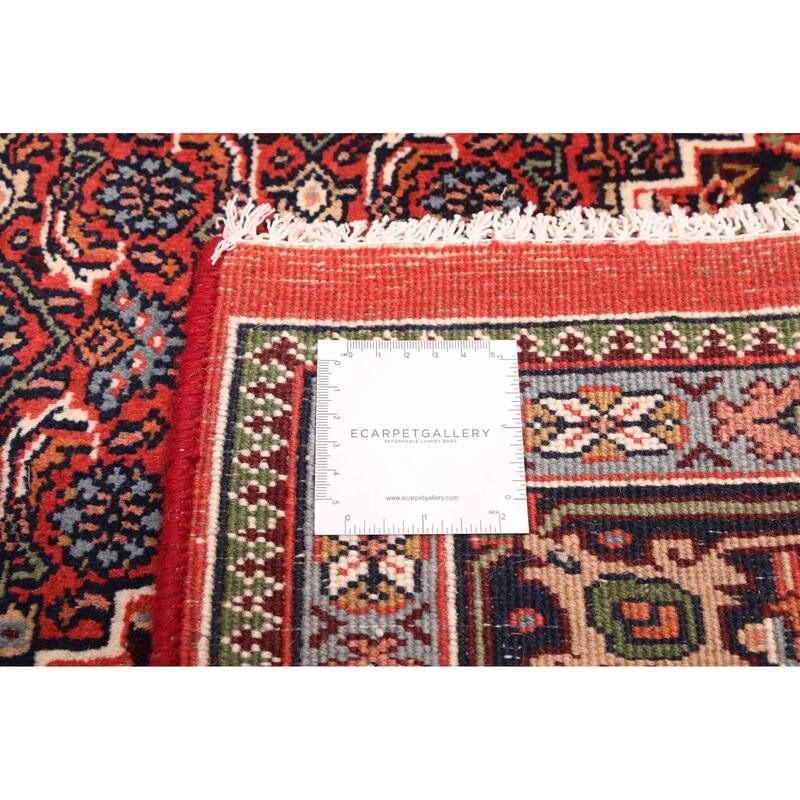 ECARPETGALLERY Hand-knotted Royal Mahal Red Wool Rug - 5'7 x 8'2