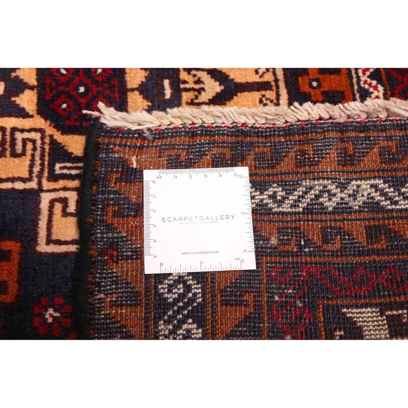 ECARPETGALLERY Hand-knotted Teimani Beige Wool Rug - 3'11 x 6'1