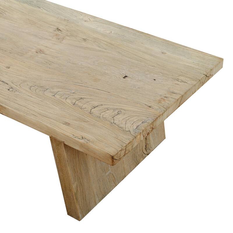 Artissance Laguna Weathered Coffee Table, 67 Inch Wide - 67 Inch Wide