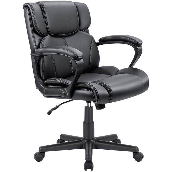 Homall Mid Back Office Chair Swivel Computer Task Chair On