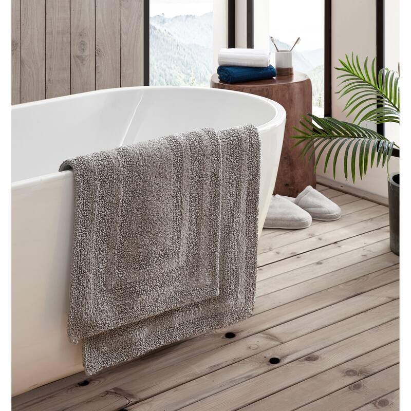 Eddie Bauer Logan Cotton 2 Piece Bath Rug Set