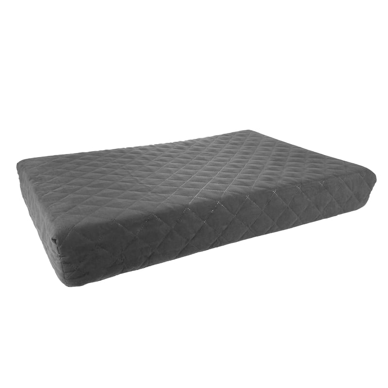 PETMAKER 2-Layer Memory Foam Dog Bed with Machine Washable Cover